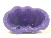 SML Spin Master Kinetics Sand Castle Purple Plastic Toy 3 3/4" Long