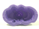 SML Spin Master Kinetics Sand Castle Purple Plastic Toy 3 3/4" Long