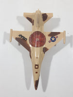 Jimmy Toys F-16 USAF Plastic Toy Fighter Jet Missing Canopy 6 1/2" Long