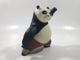 2008 McDonald's Kung Fu Panda Po Panda 5 3/8" Tall Toy Figure - Dead Battery