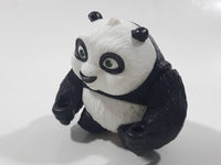 2011 McDonald's Kung Fu Panda 2 Baby Po Panda Roll of Righteousness 2 1/2" Tall Toy Figure