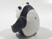 2011 McDonald's Kung Fu Panda 2 Baby Po Panda Roll of Righteousness 2 1/2" Tall Toy Figure