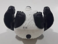 2011 McDonald's Kung Fu Panda 2 Baby Po Panda Roll of Righteousness 2 1/2" Tall Toy Figure