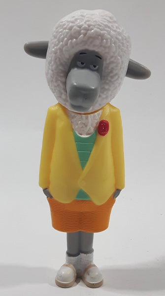 2016 McDonald's Universal Studios Sing Movie Eddie The Sheep Character 4 1/4" Tall Toy Figure