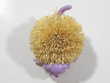 1990s Koosh Ball Critters Pets Purple Rubber Dog 3" Long Toy Figure