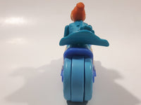 2017 McDonald's Universal Studios Despicable Me 3 Lucy Wilde Character 4 1/2" Long Plastic Toy Motorcycle Motorbike Vehicle