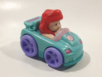 2009 Fisher Price Little People Ariel Mermaid Character Plastic Toy Car Vehicle