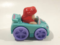 2009 Fisher Price Little People Ariel Mermaid Character Plastic Toy Car Vehicle