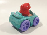 2009 Fisher Price Little People Ariel Mermaid Character Plastic Toy Car Vehicle