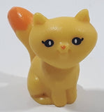 My Little Pony Yellow Cat Kitten Miniature 1 1/4" Tall Toy Figure