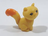 My Little Pony Yellow Cat Kitten Miniature 1 1/4" Tall Toy Figure