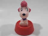 2015 McDonald's Fox Peanuts Movie Fifi The Dog Pink 3 1/4" Tall Toy