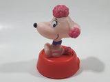 2015 McDonald's Fox Peanuts Movie Fifi The Dog Pink 3 1/4" Tall Toy