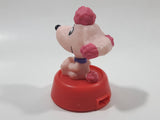 2015 McDonald's Fox Peanuts Movie Fifi The Dog Pink 3 1/4" Tall Toy