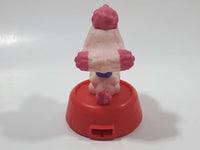 2015 McDonald's Fox Peanuts Movie Fifi The Dog Pink 3 1/4" Tall Toy