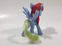 2016 McDonald's Hasbro My Little Pony Magic Rainbow Dash Blue 2 3/4" Tall Toy Figure