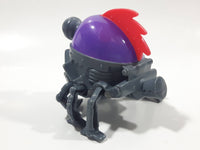 2010 McDonald's Megamind Bulldog Brainbot Purple 3 1/2" Long Plastic Toy Figure