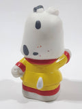 Little Tikes Apple Grove Pals White and Grey Dot Red and Yellow Clothed 3" Tall Plastic Toy Figure