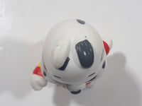 Little Tikes Apple Grove Pals White and Grey Dot Red and Yellow Clothed 3" Tall Plastic Toy Figure