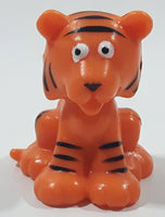 Baby Tiger Cub Miniature 1 3/4" Tall Plastic Toy Figure