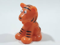 Baby Tiger Cub Miniature 1 3/4" Tall Plastic Toy Figure