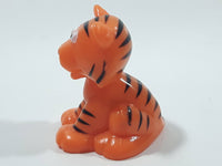 Baby Tiger Cub Miniature 1 3/4" Tall Plastic Toy Figure