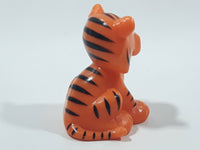 Baby Tiger Cub Miniature 1 3/4" Tall Plastic Toy Figure