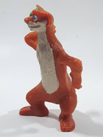 2009 McDonald's Fox Ice Age Dawn of The Dinosaurs Movie Film Buck The One Eyed Weasel 3 1/2" Tall Toy Figure - Working