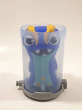 2012 Burger King Slugterra Blue Character 3 1/4" Tall Plastic Launching Toy Figure