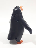 2014 McDonald's Madagascar Penguins of Madagascar Movie Rico Fish Flyer Penguin Character 4 1/4" Tall Toy Figure