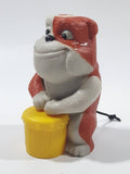 2014 Burger King Fox Rio 2 Luiz with a Drum 3 1/4" Tall Plastic Toy Figure