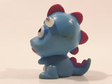 Moshi Monsters Squashi Moshi Toy Snookums Dinosaur Blue 1 3/8" Tall Toy Figure