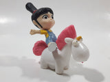 2017 McDonald's Universal Studios Despicable Me 3 Agnes Rockin Unicorn 3" Tall Toy Figure