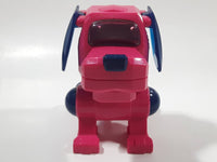 2002 McDonalds SEGA Toys Robo Chi Pets Pink Dog 4 1/2" Long Toy Figure