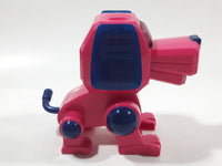 2002 McDonalds SEGA Toys Robo Chi Pets Pink Dog 4 1/2" Long Toy Figure