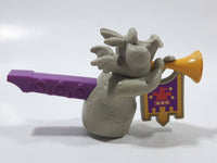 1997 McDonald's Disney The Hunchback of Notre Dame Hugo Gargoyle 4" Long Plastic Toy Whistle Figure