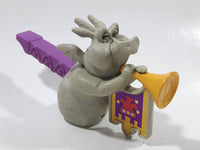 1997 McDonald's Disney The Hunchback of Notre Dame Hugo Gargoyle 4" Long Plastic Toy Whistle Figure