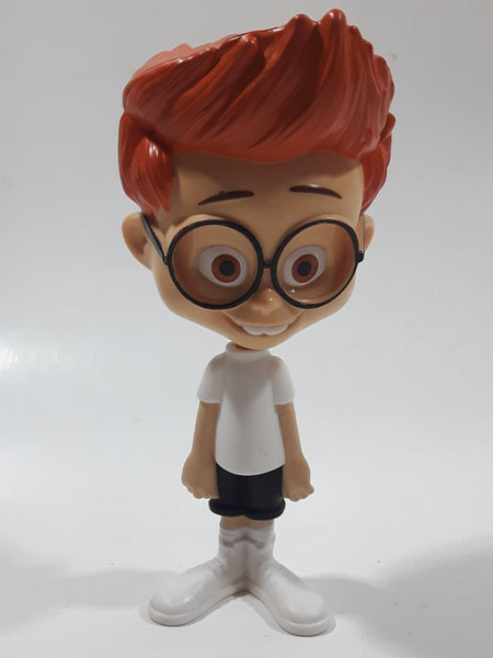 2014 McDonald's Mr. Peabody & Sherman Movie Mr. Peabody Bobblehead Character 5" Tall Plastic Toy Figure