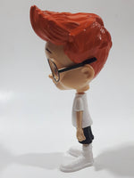 2014 McDonald's Mr. Peabody & Sherman Movie Mr. Peabody Bobblehead Character 5" Tall Plastic Toy Figure