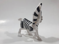 2008 McDonald's Madagascar Escape 2 Africa Movie Marty Zebra 4 1/4" Tall Plastic Toy Figure