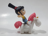 2017 McDonald's Universal Studios Despicable Me 3 Agnes Rockin Unicorn 3" Tall Toy Figure