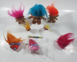 Mixed Lot of 8 Trolls Toy Figures