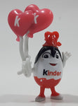 Ferrero Kinder Surprise MPG SE297 Egg Holding Pink Balloons 1 1/2" Tall Toy Figure