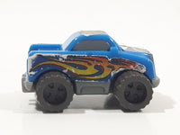 Ferrero Kinder Surprise SD113 Truck Blue Miniature 1 3/8" Long Plastic Toy Car Vehicle