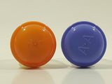 A & A Small Miniature Plastic Domed Figures Set of 2