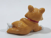 Jasmin My Precious Pets Cat Laying Down 1 1/2" Tall Plastic Toy Figure