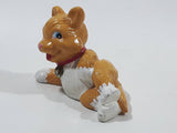 Jasmin My Precious Pets Cat Laying Down 1 1/2" Tall Plastic Toy Figure