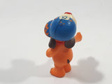 Dog with 8 Blue Cap 1 7/8" Tall Toy Figure