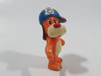 Dog with 8 Blue Cap 1 7/8" Tall Toy Figure