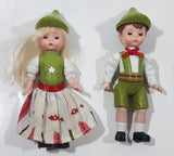 2010 McDonald's Madame Alexander Dolls Hansel and Gretel 5" Tall Toy Doll Figures